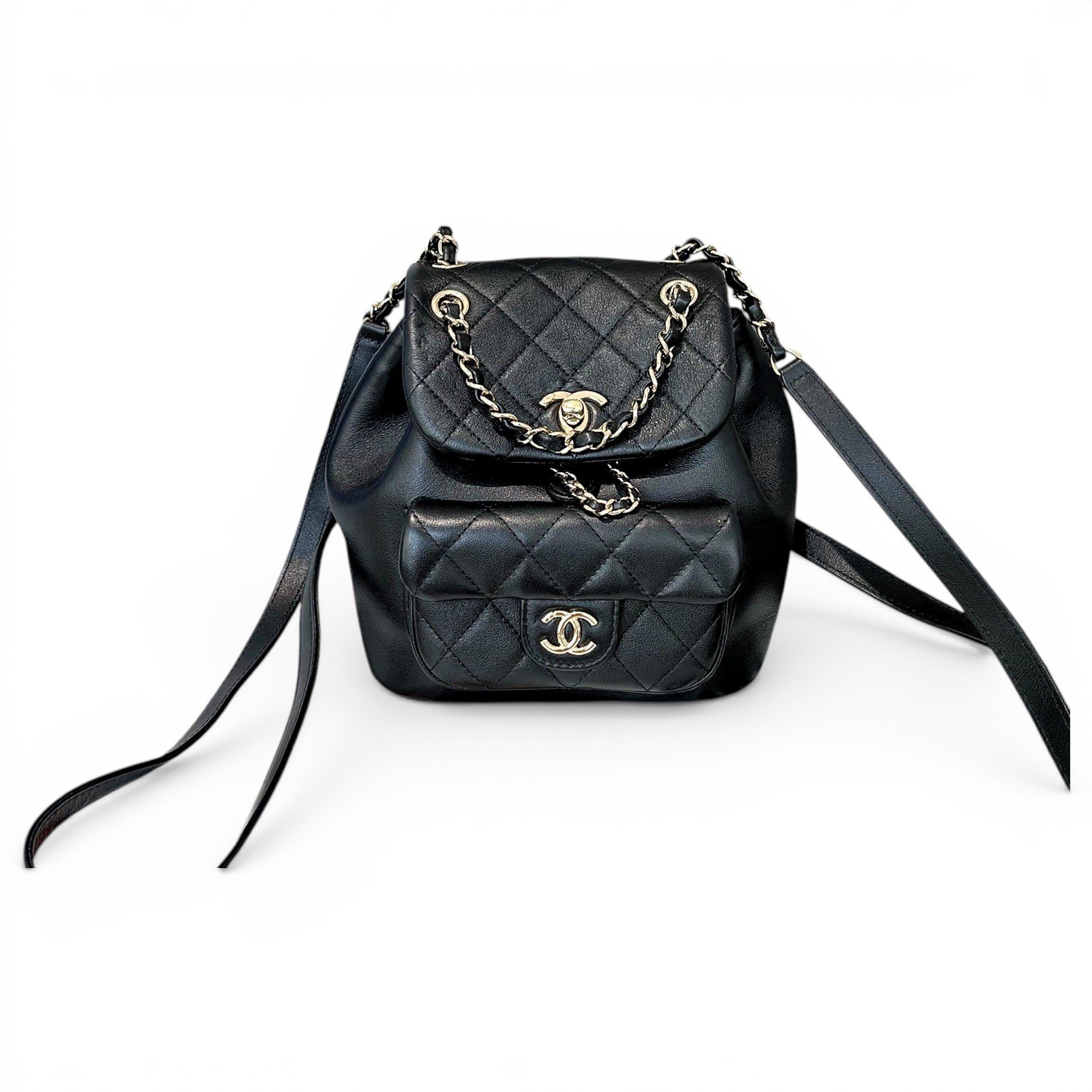 Duma leather backpack