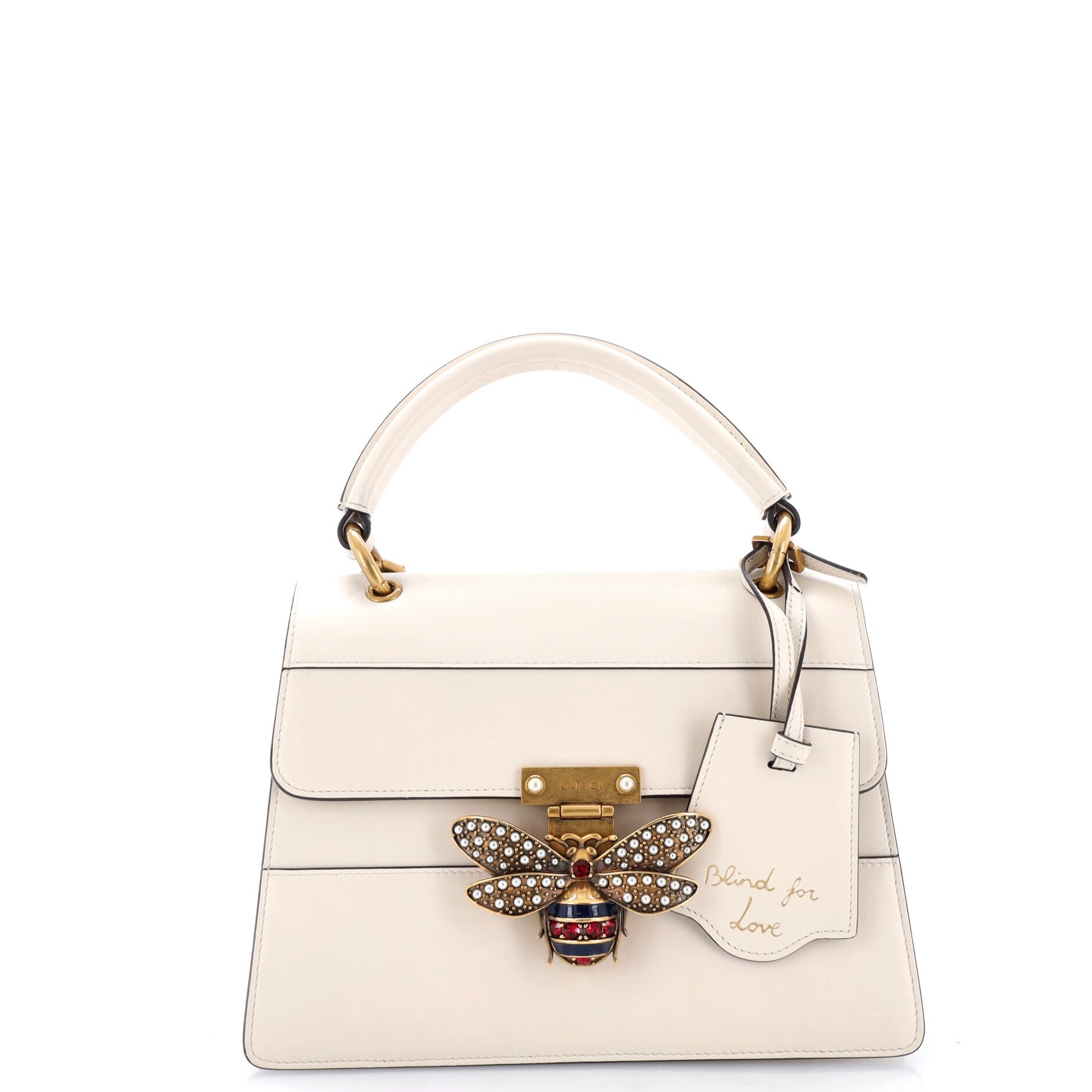 Queen Margaret Top Handle Bag Leather Small