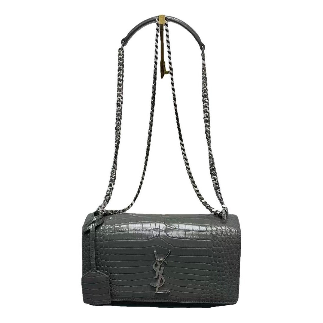 Sunset leather handbag