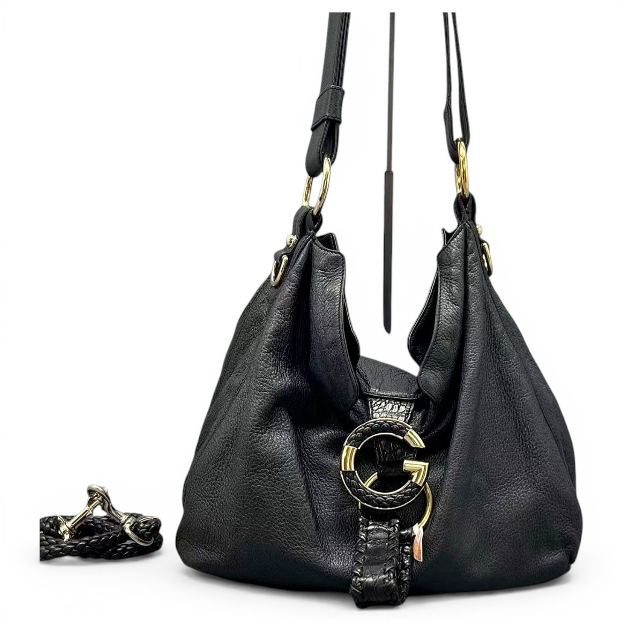 Leather handbag