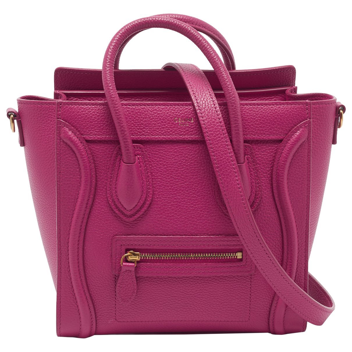 Luggage leather tote