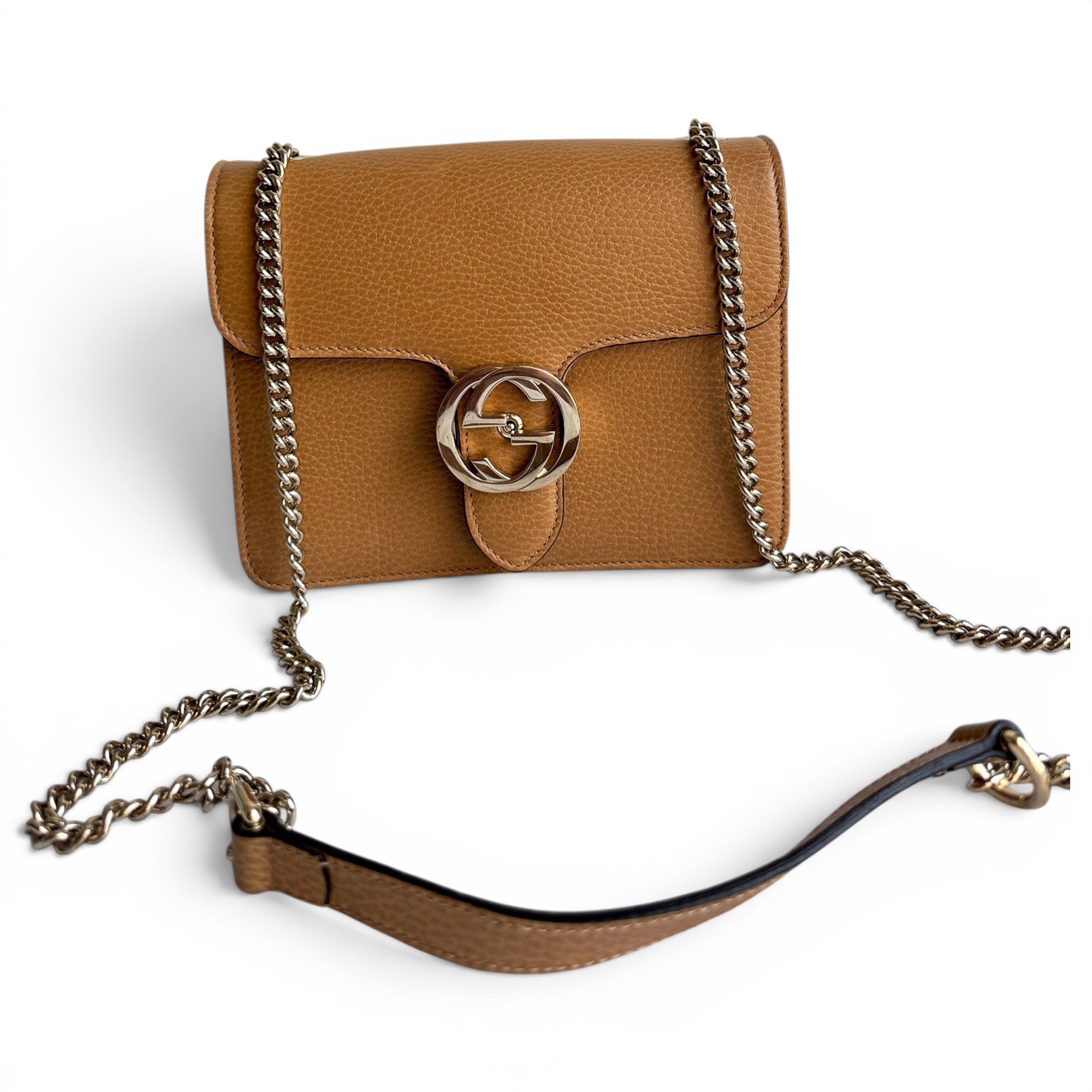 Leather handbag