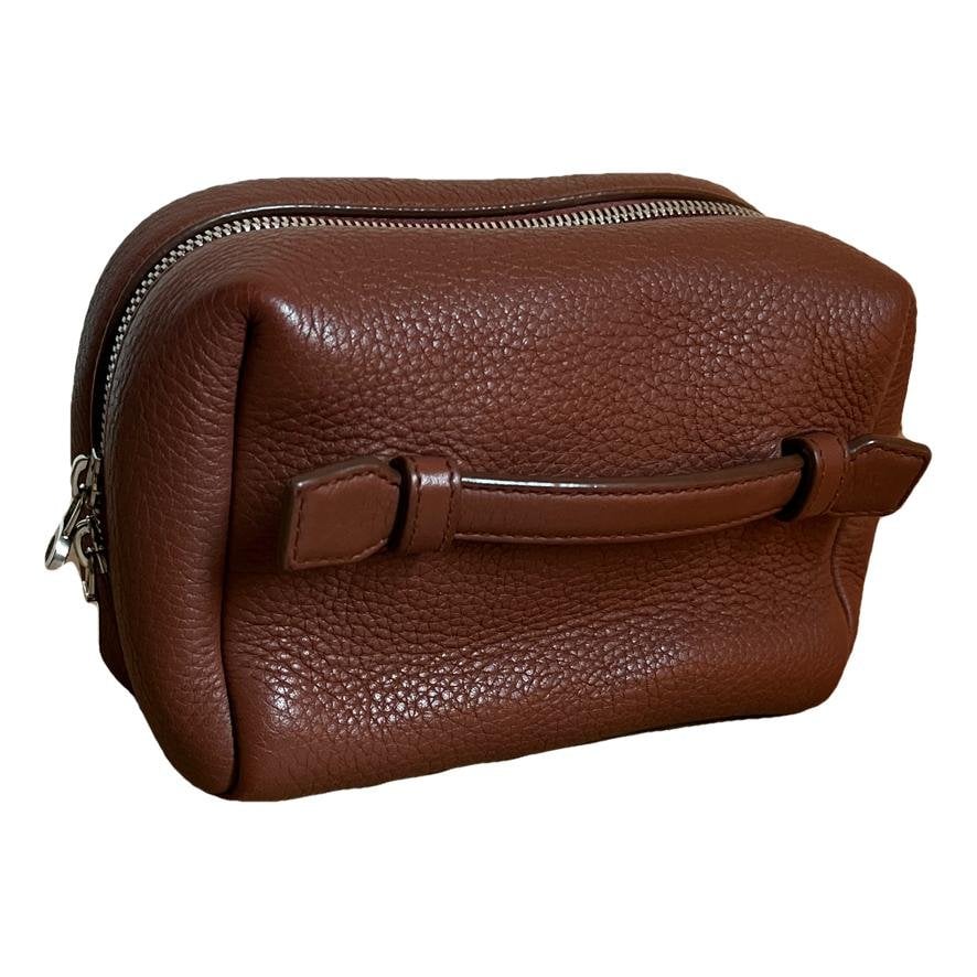 Loro Piana Leather clutch bag