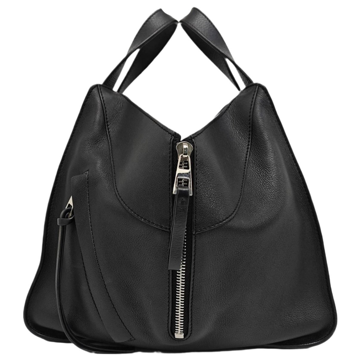 Hammock leather handbag