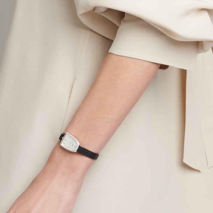 Sans Coloris Galop d'Hermès Watch, Medium Model, 32 MM