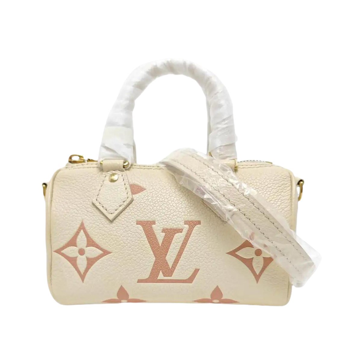Nano Speedy / Mini HL leather handbag