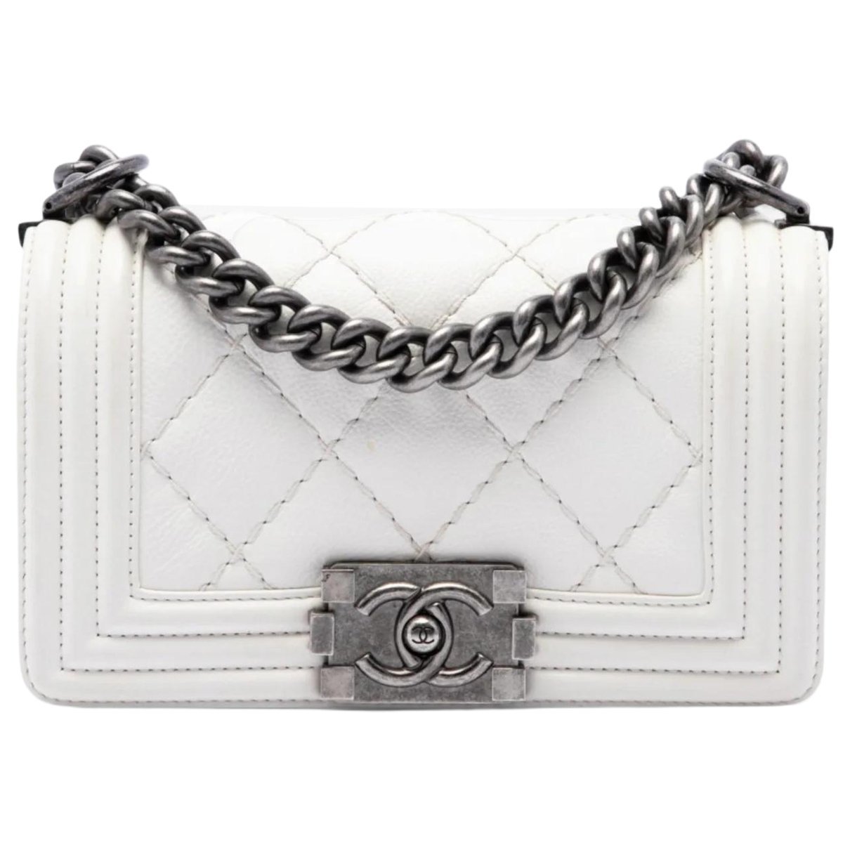 Boy leather crossbody bag