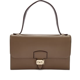 Hermes Etoupe and Chocolat Tadelakt Illico Elan Permabrass Hardware, 2011