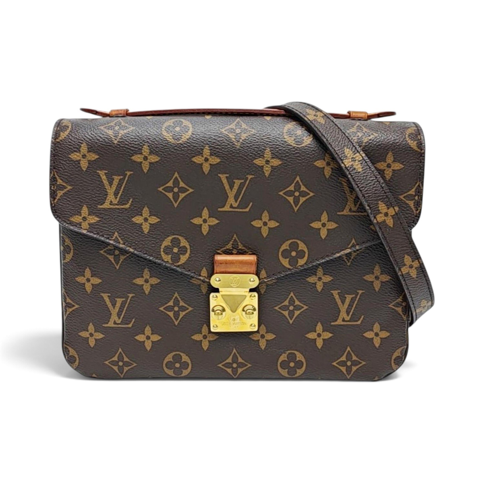 Metis leather handbag