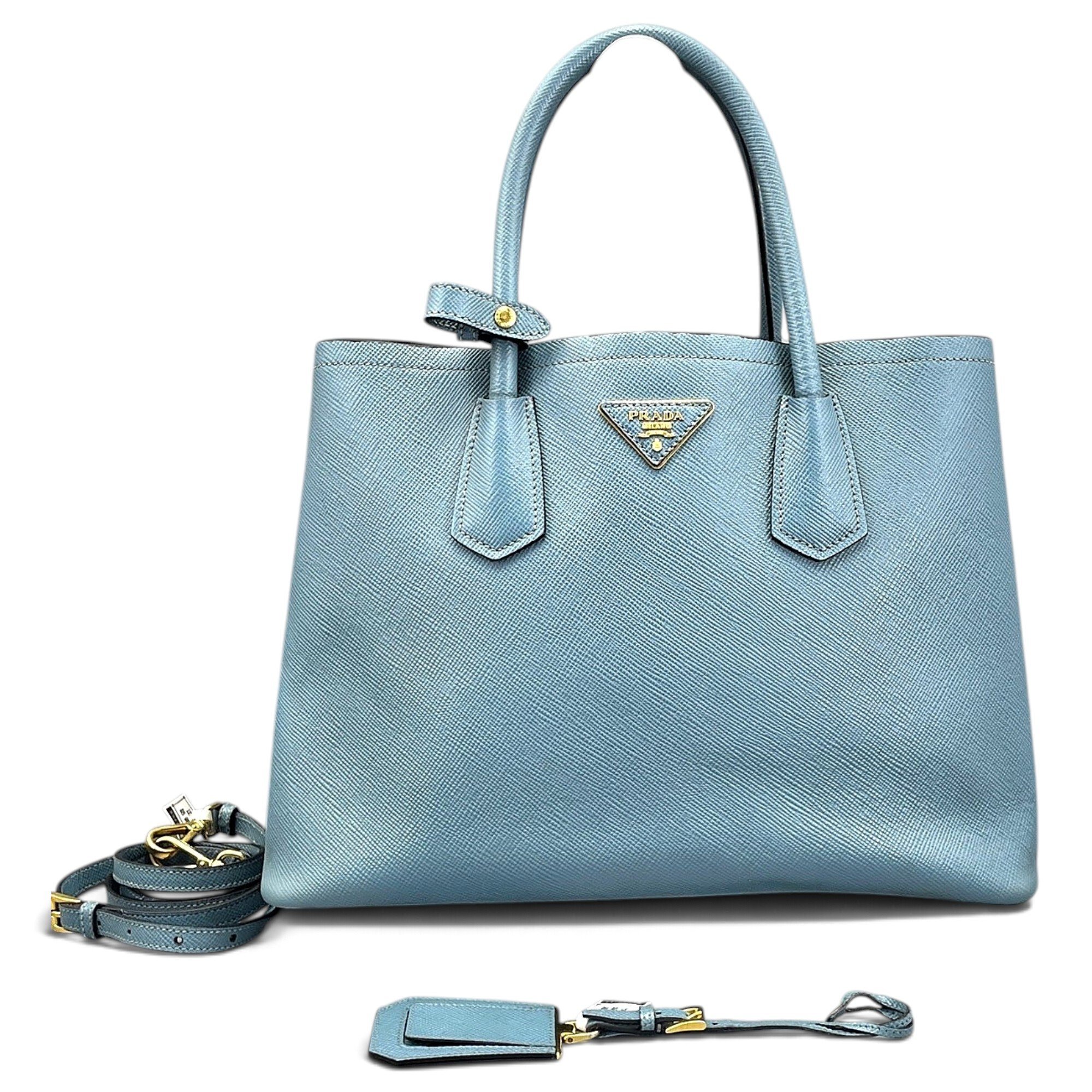 Galleria leather handbag