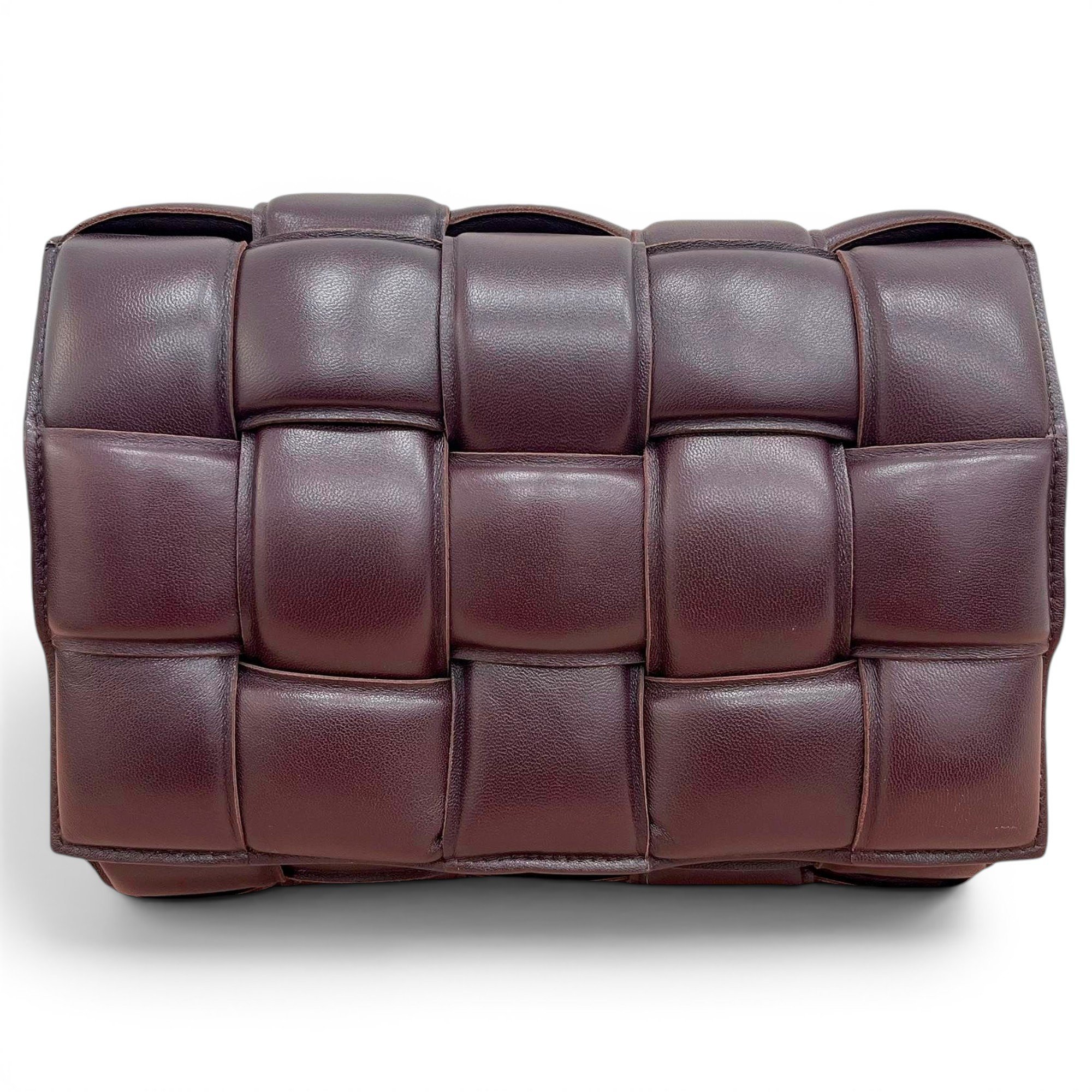 Cassette Padded leather handbag