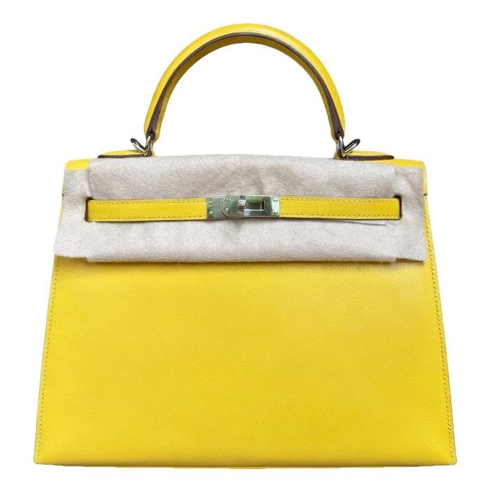 Hermes Kelly 25 leather handbag