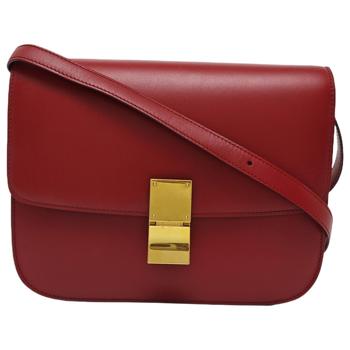 Leather handbag