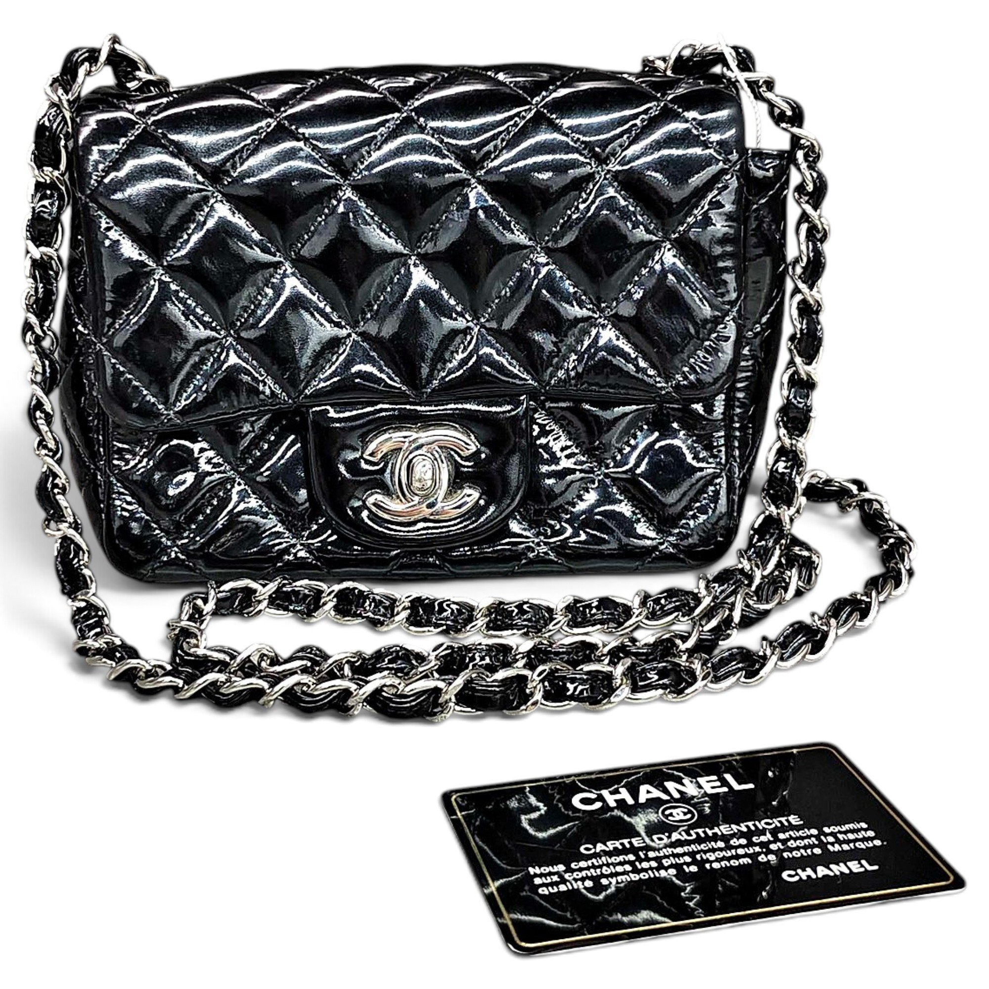 Timeless/Classique patent leather crossbody bag