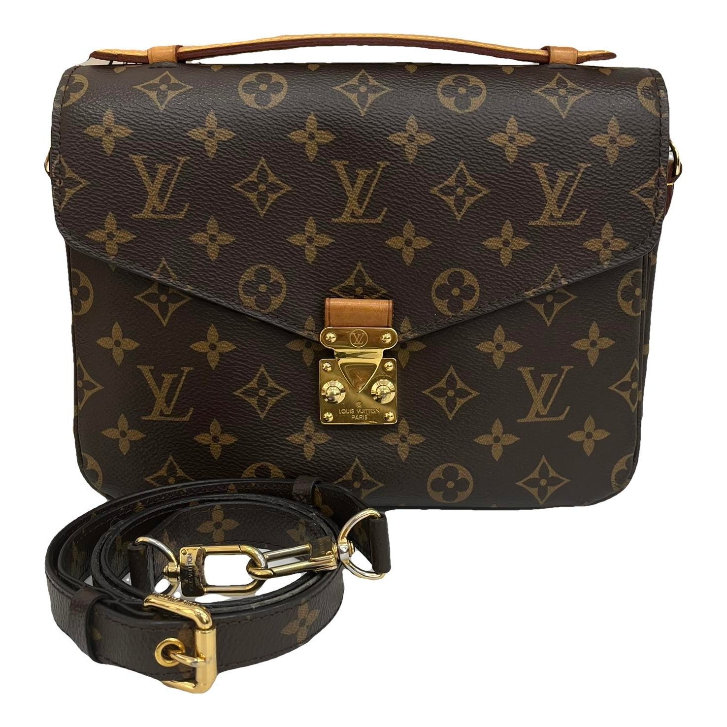 Metis leather handbag