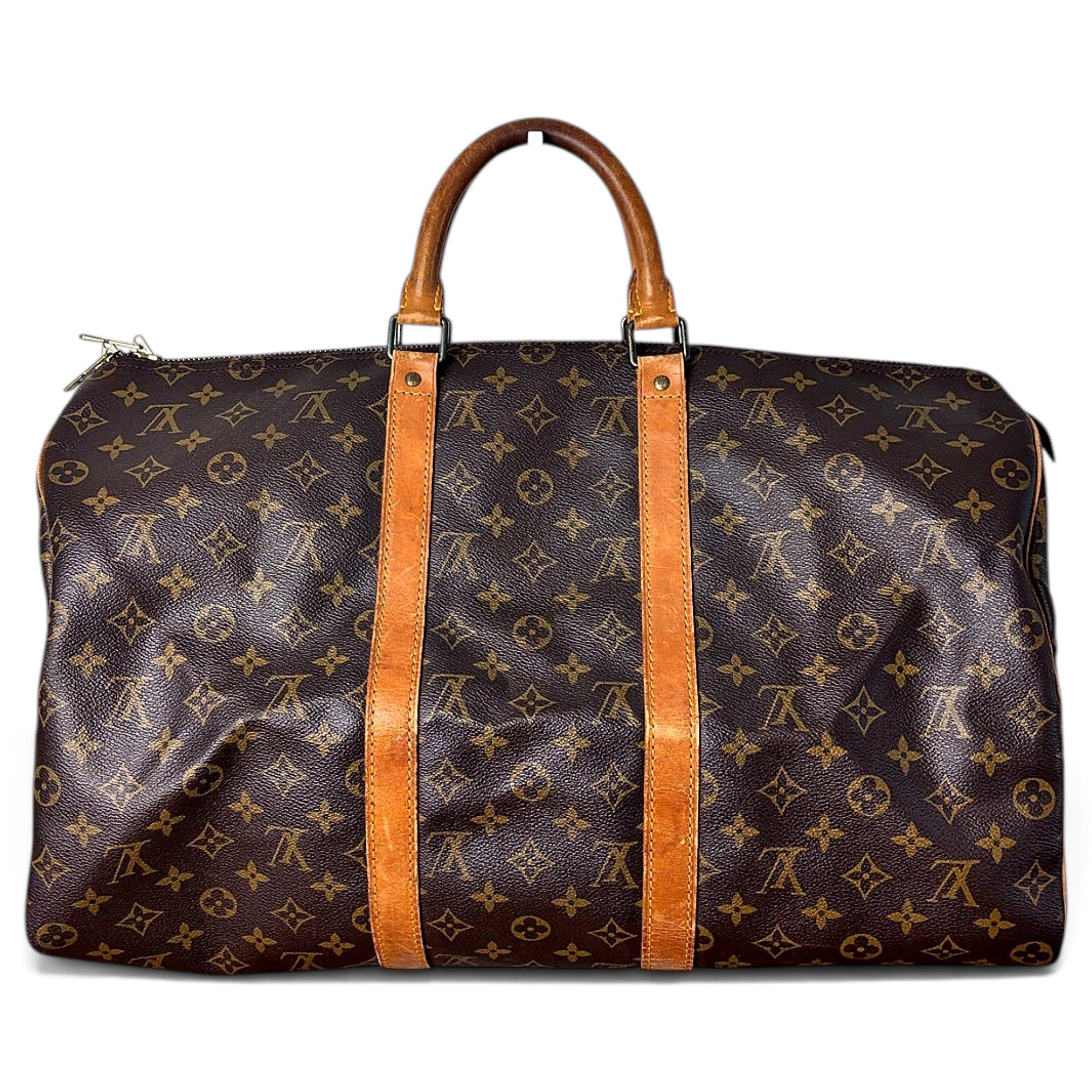 Keepall leather 48h bag