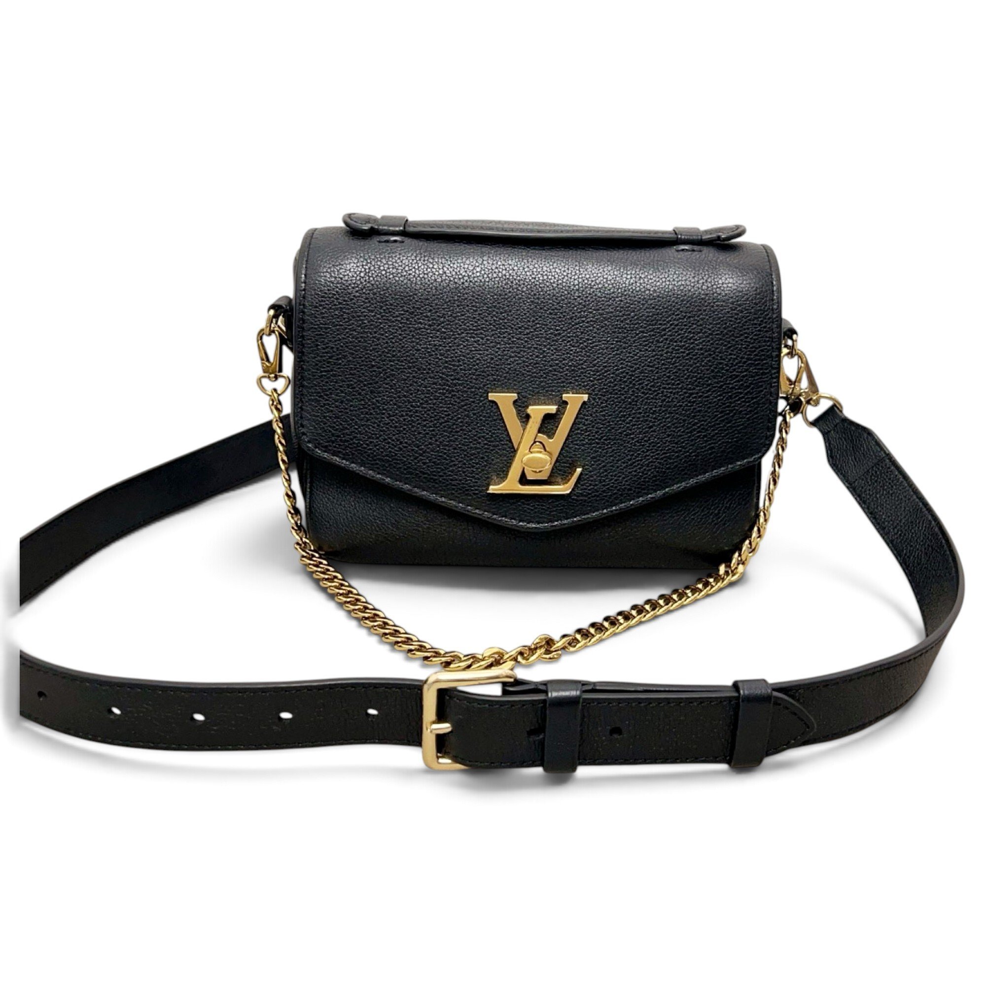 Lockme Tender leather crossbody bag