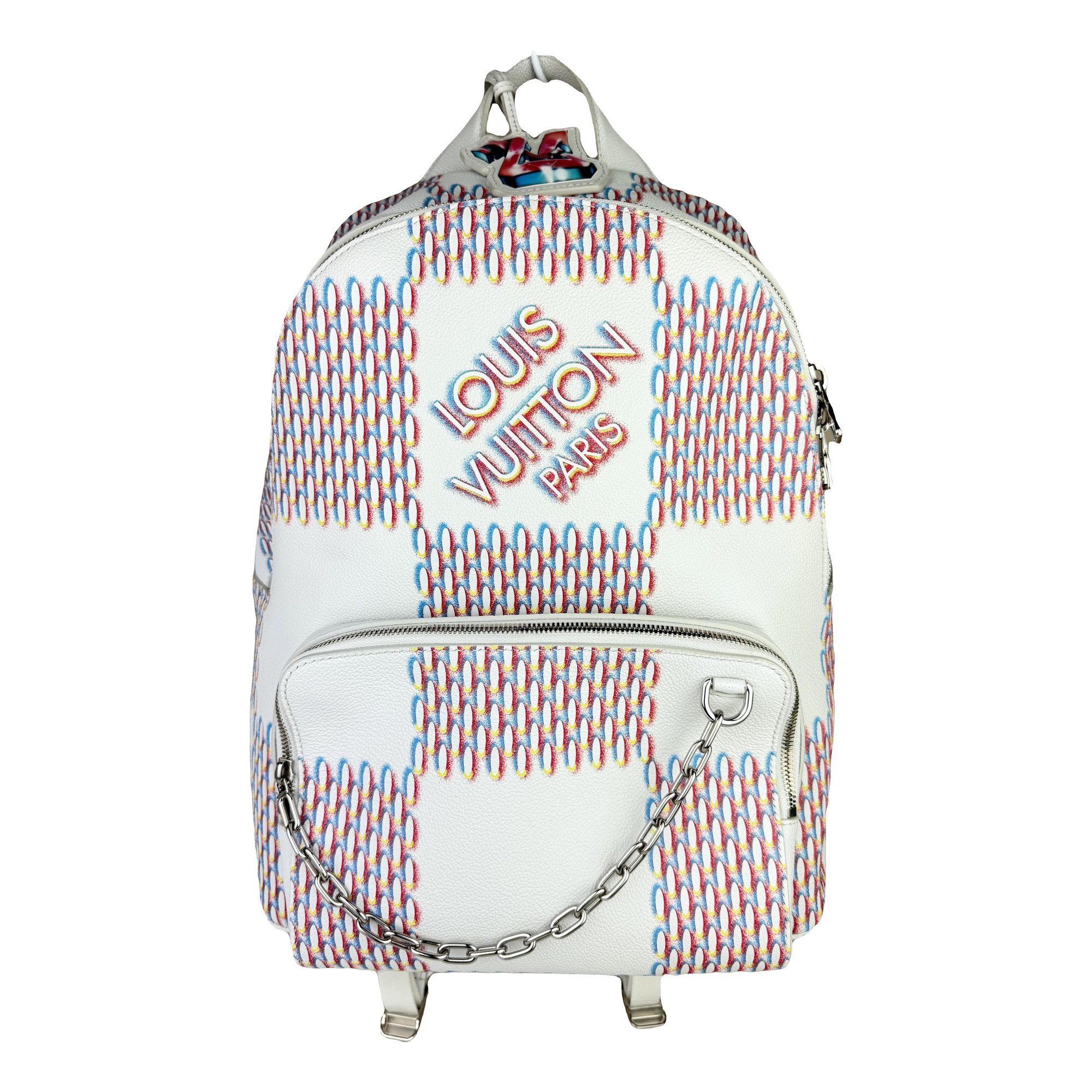 Leather backpack