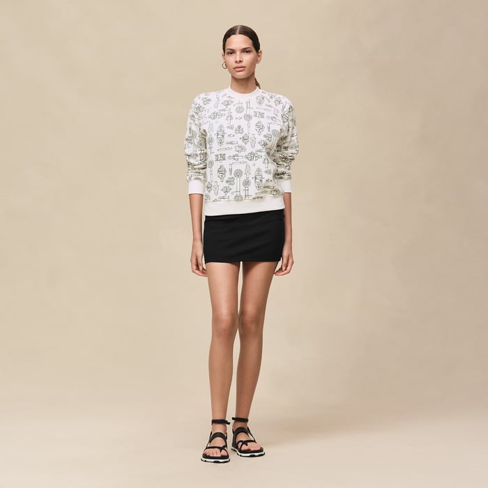 Blanc Cassé "Ferronnerie Remix" Sweatshirt