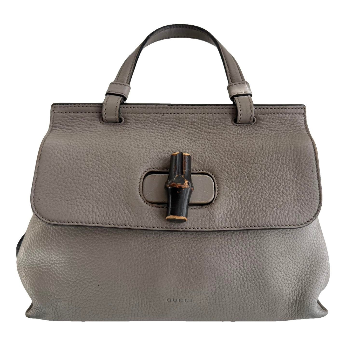 Bamboo Daily Top Handle leather handbag