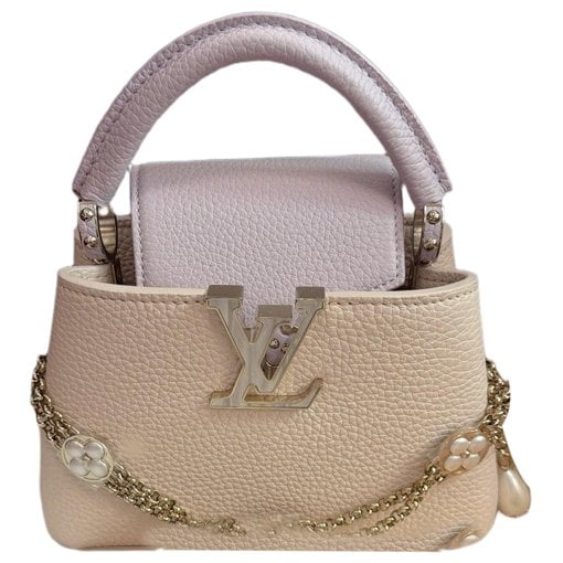 Capucines leather handbag