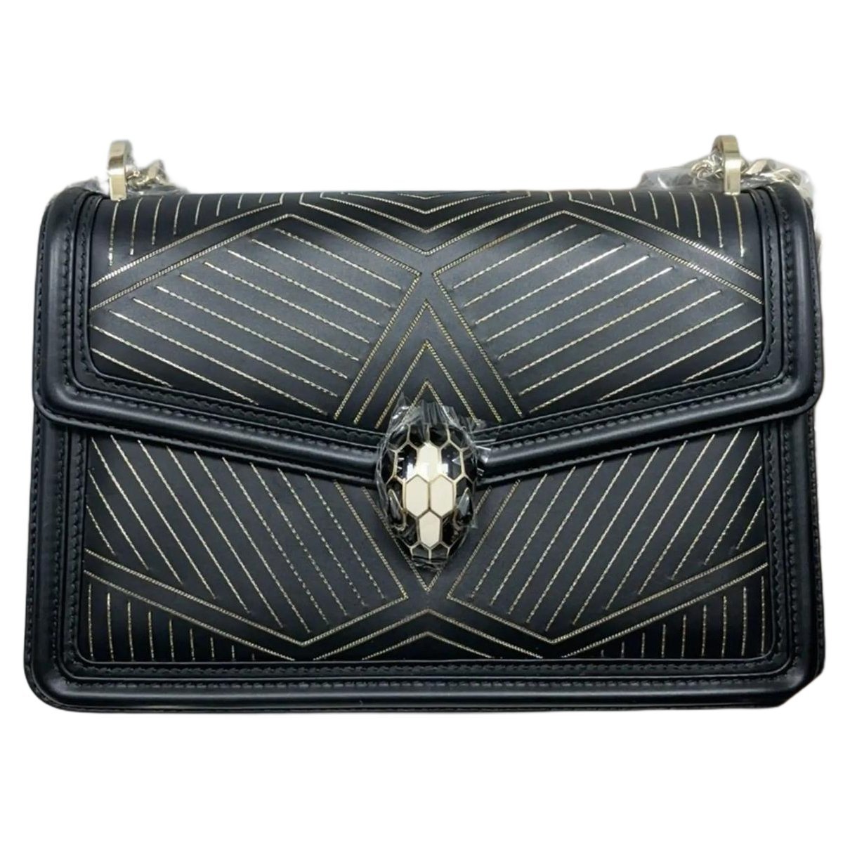 Bvlgari Serpenti leather handbag