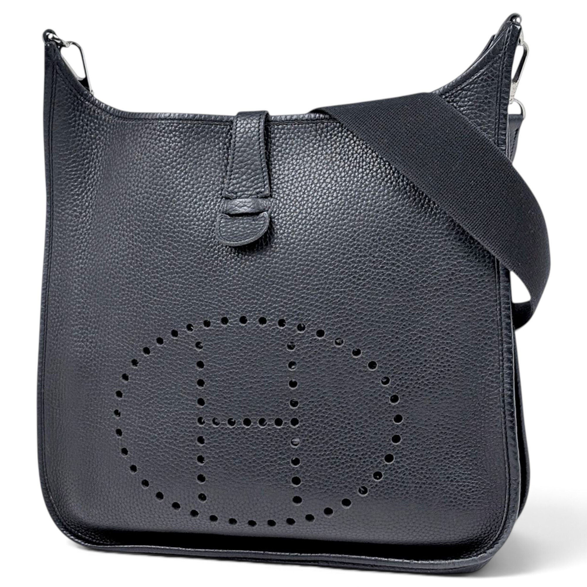 Evelyne leather handbag