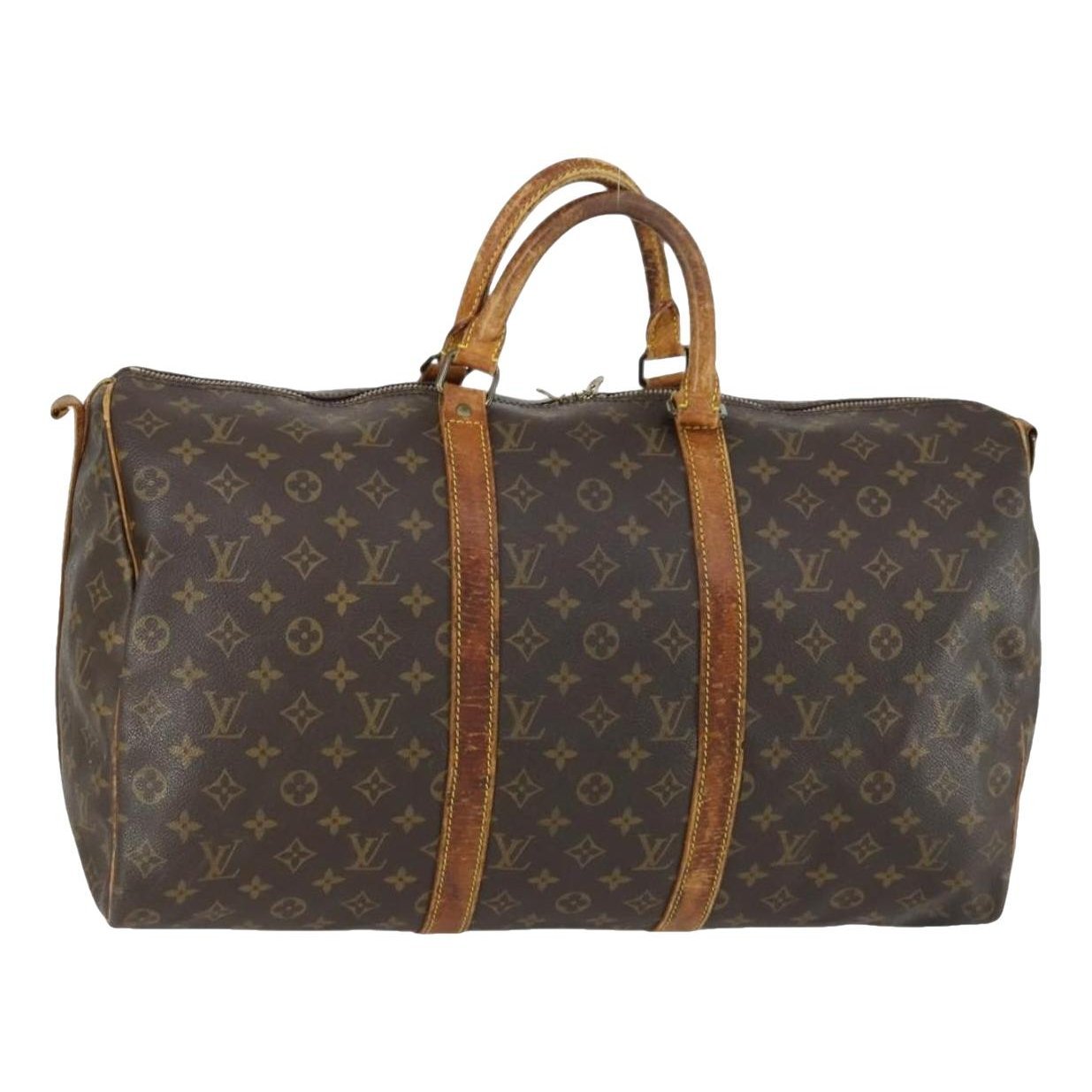 Keepall leather 48h bag