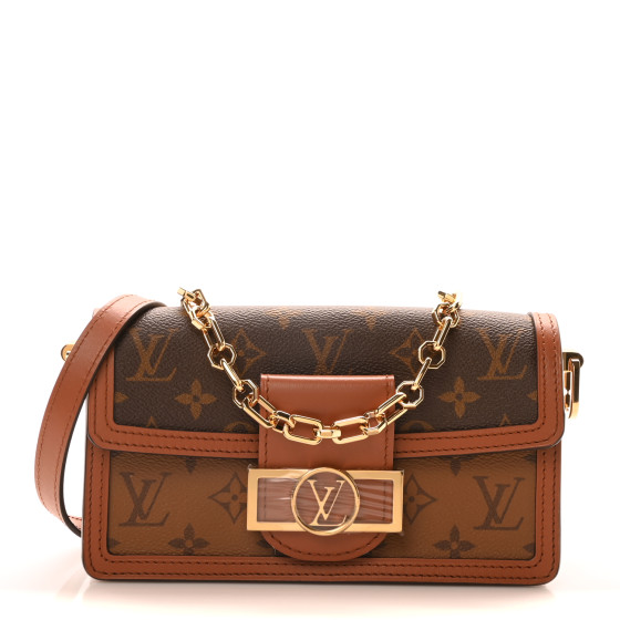 Louis Vuitton Reverse Monogram Dauphine Mini East West