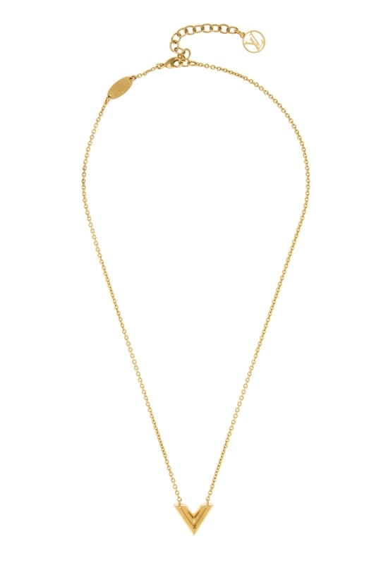 Gold Essential V Necklace