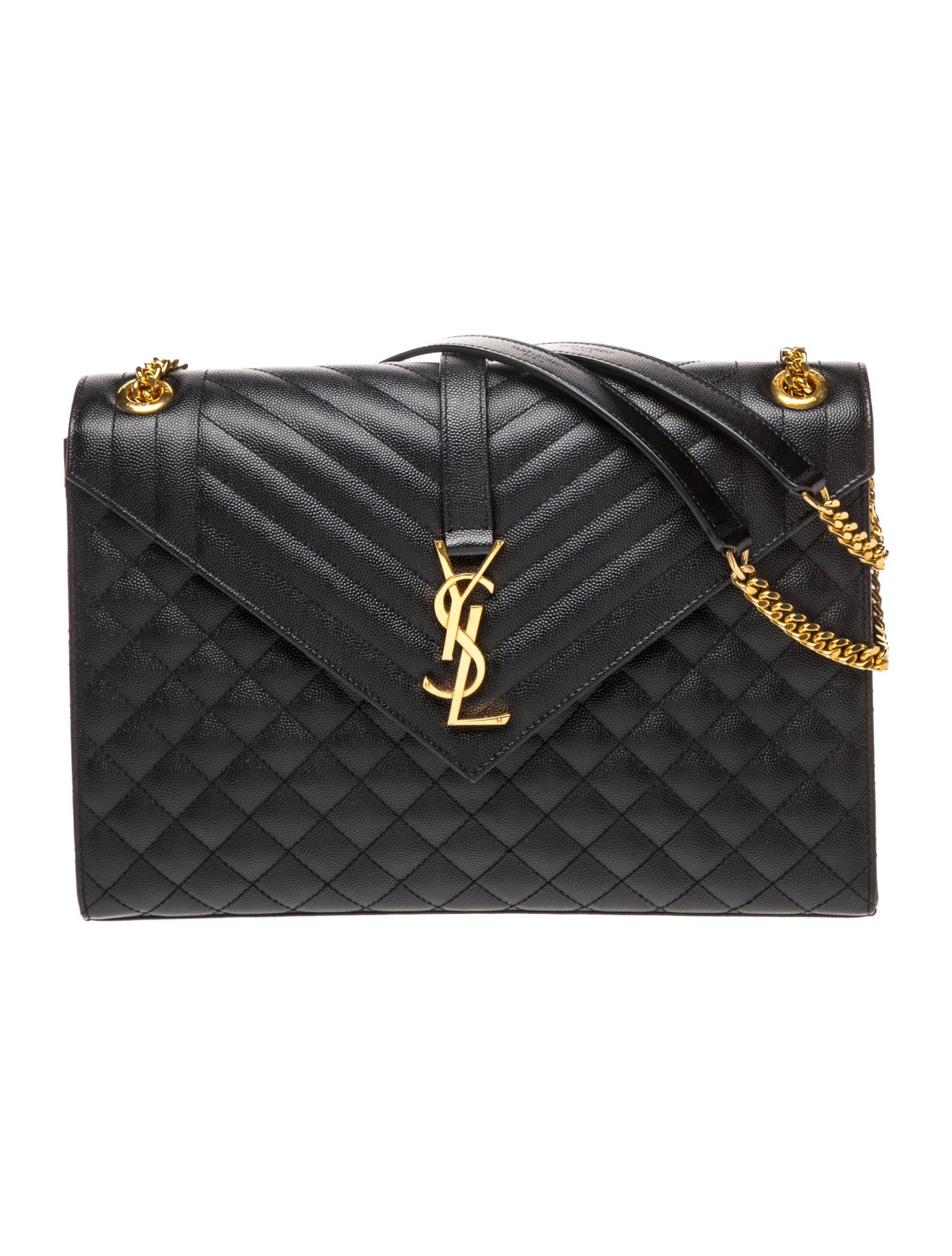 Saint Laurent Quilted Envelope