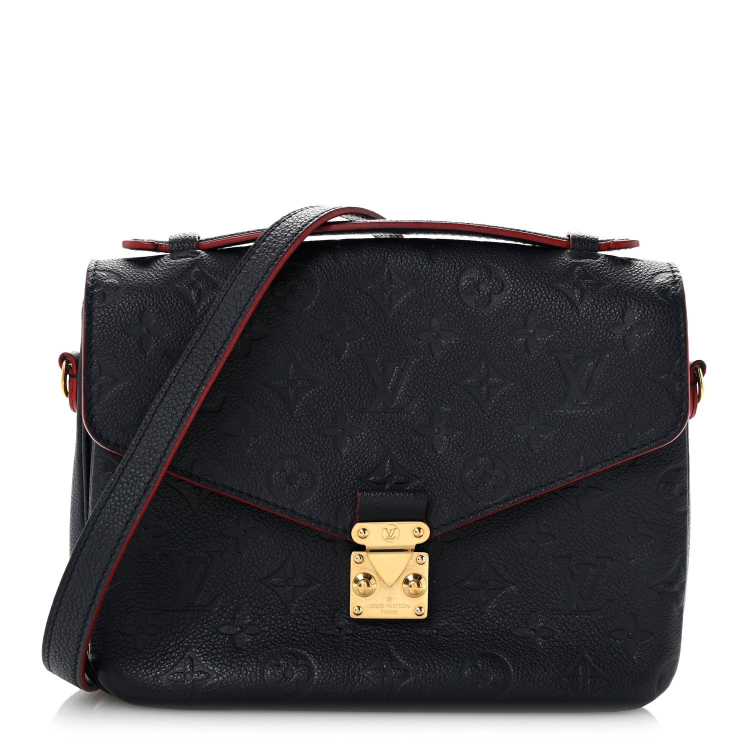 Louis Vuitton Empreinte Pochette Metis Marine Rouge