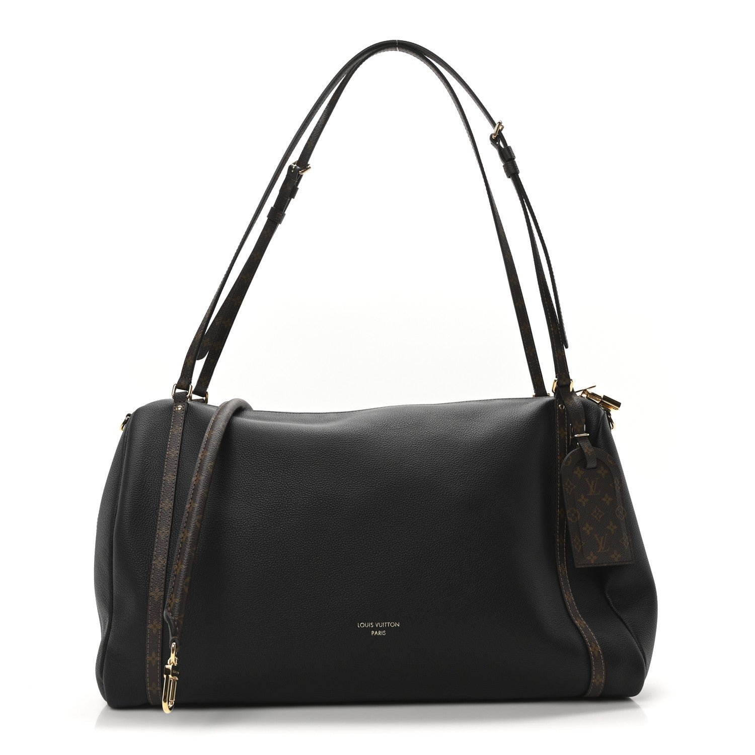 Louis Vuitton Grained Calfskin Monogram Express Travel Black