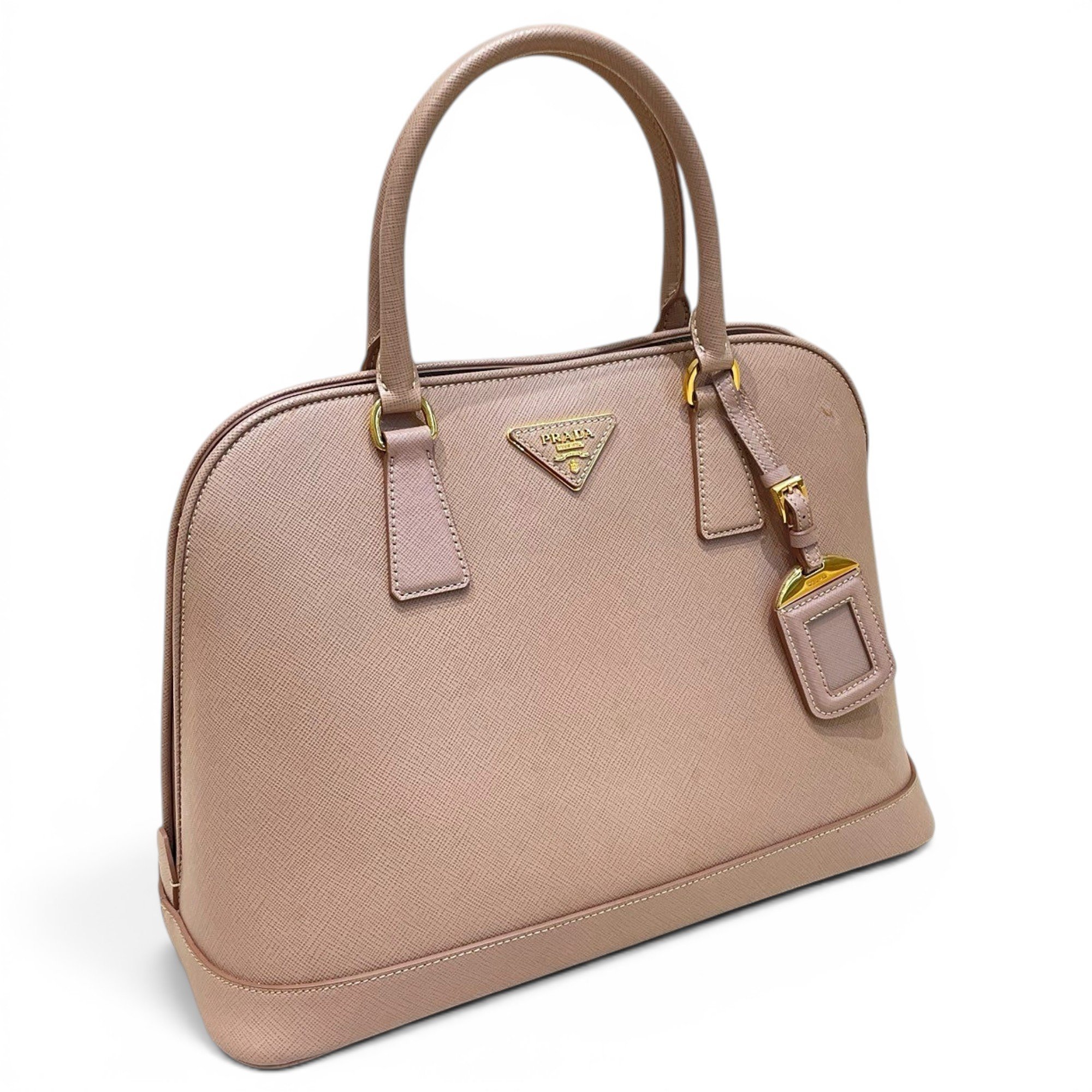 Promenade leather handbag
