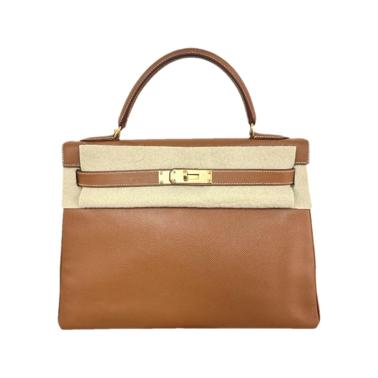 Kelly 32 leather handbag