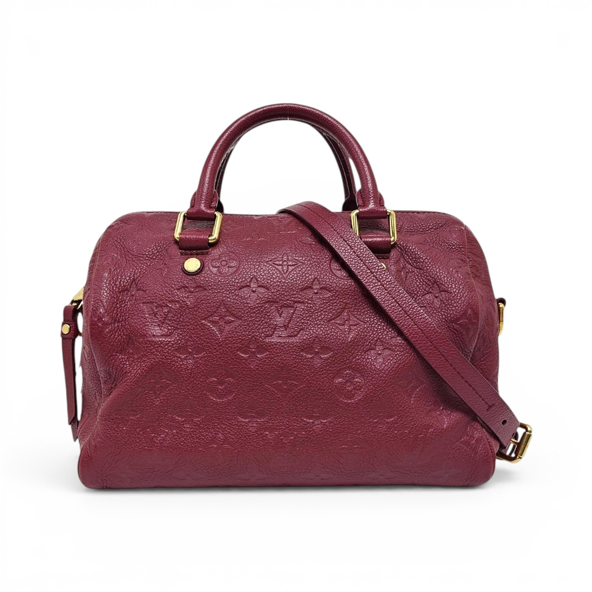 Speedy Bandoulière leather handbag