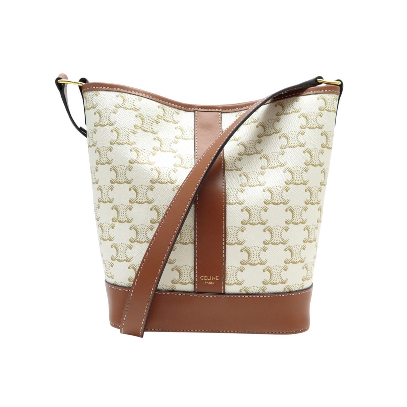 Triomphe cloth handbag