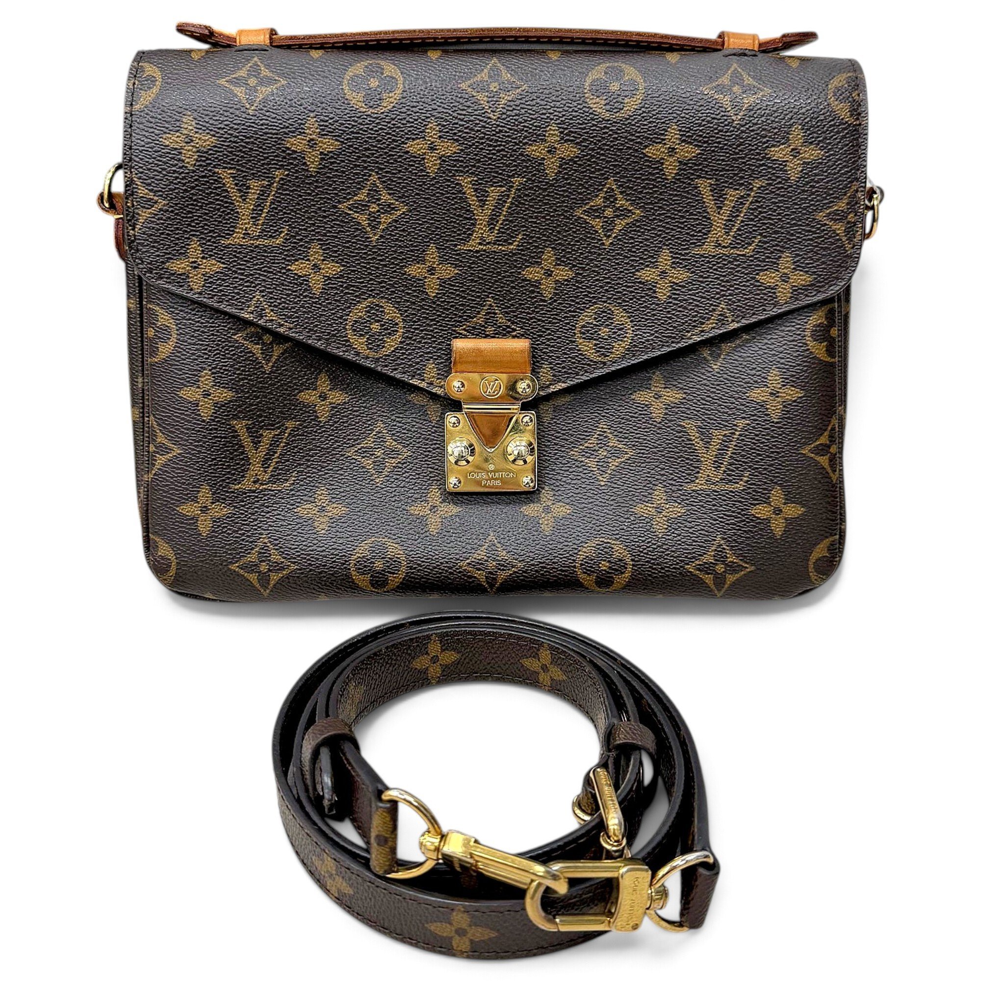 Metis leather handbag