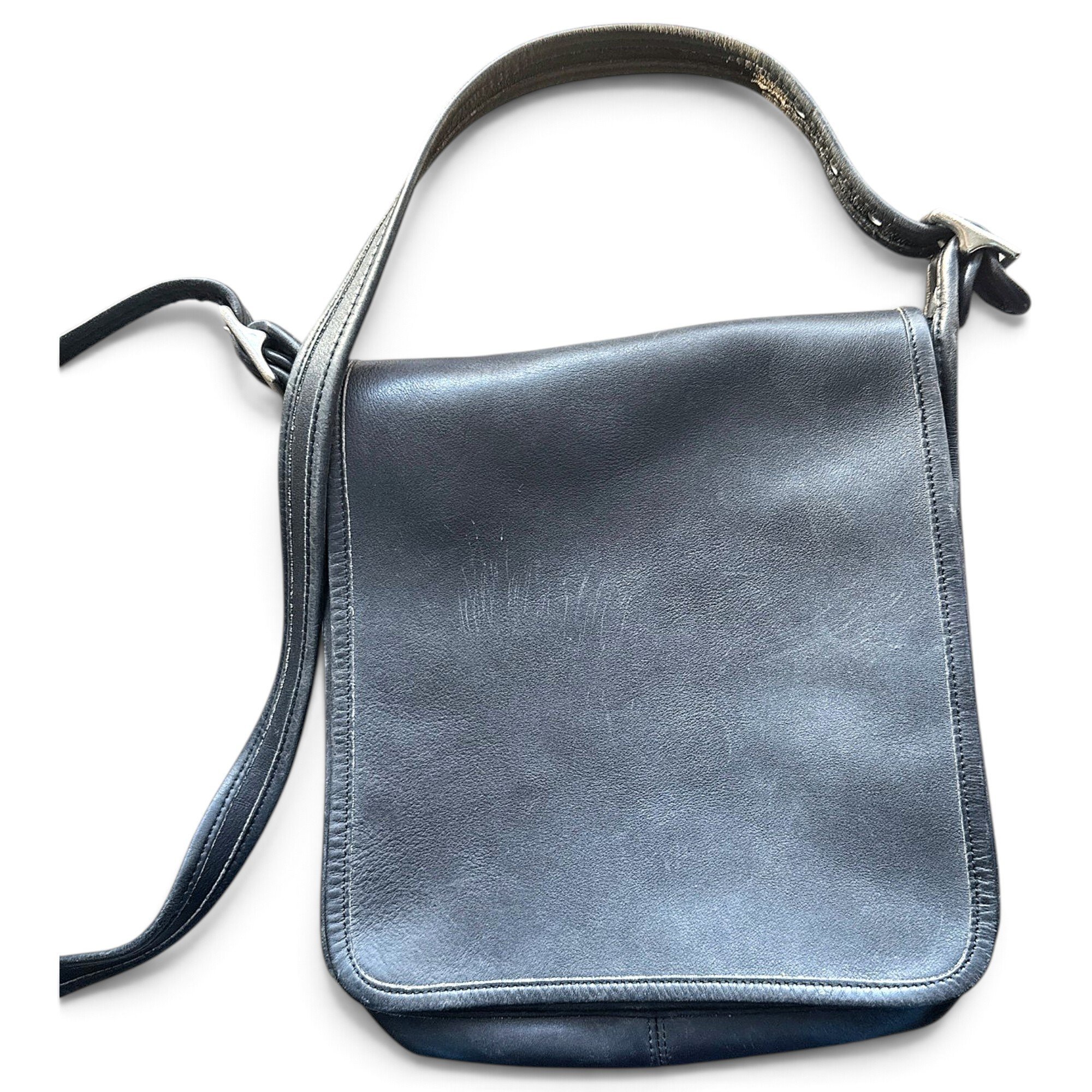 Smooth Crossbody leather crossbody bag