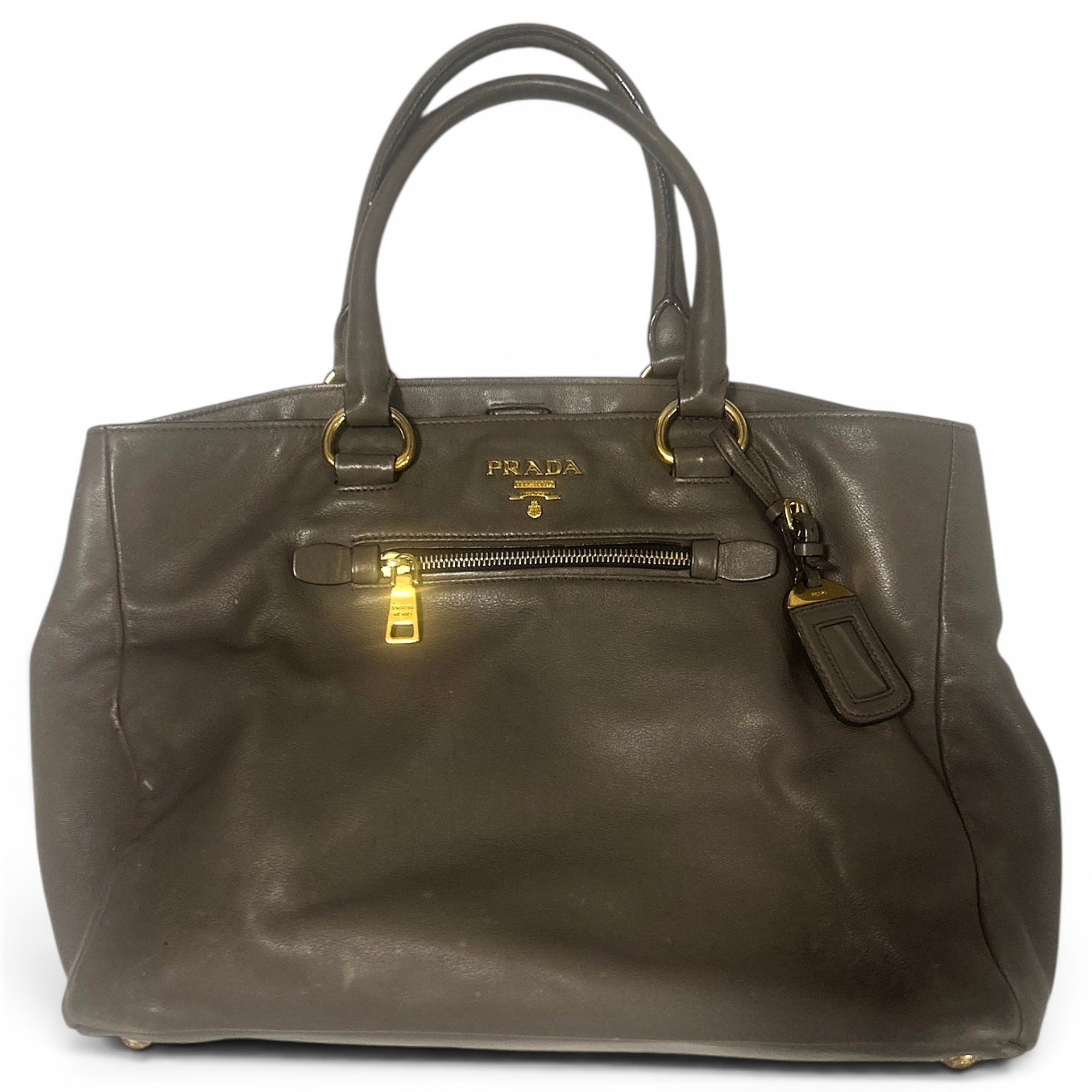 Leather handbag