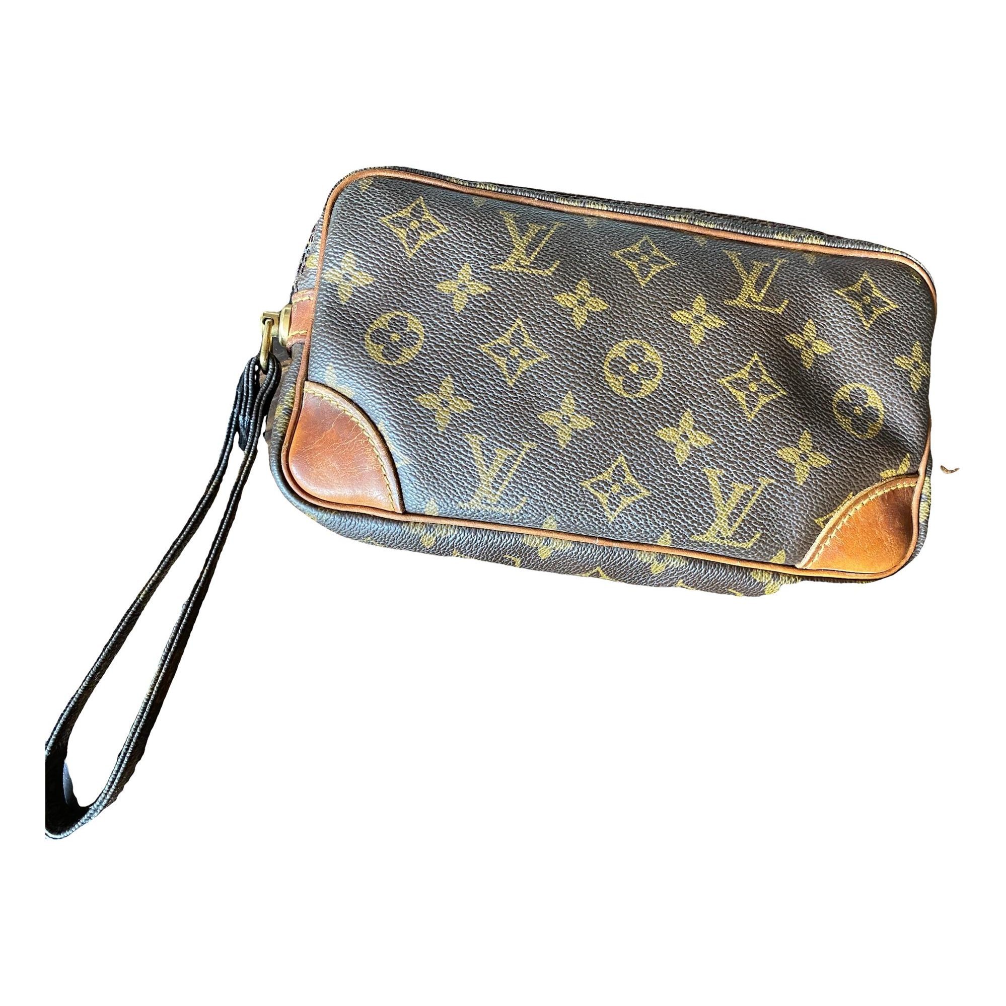 Marly Dragonne leather clutch bag