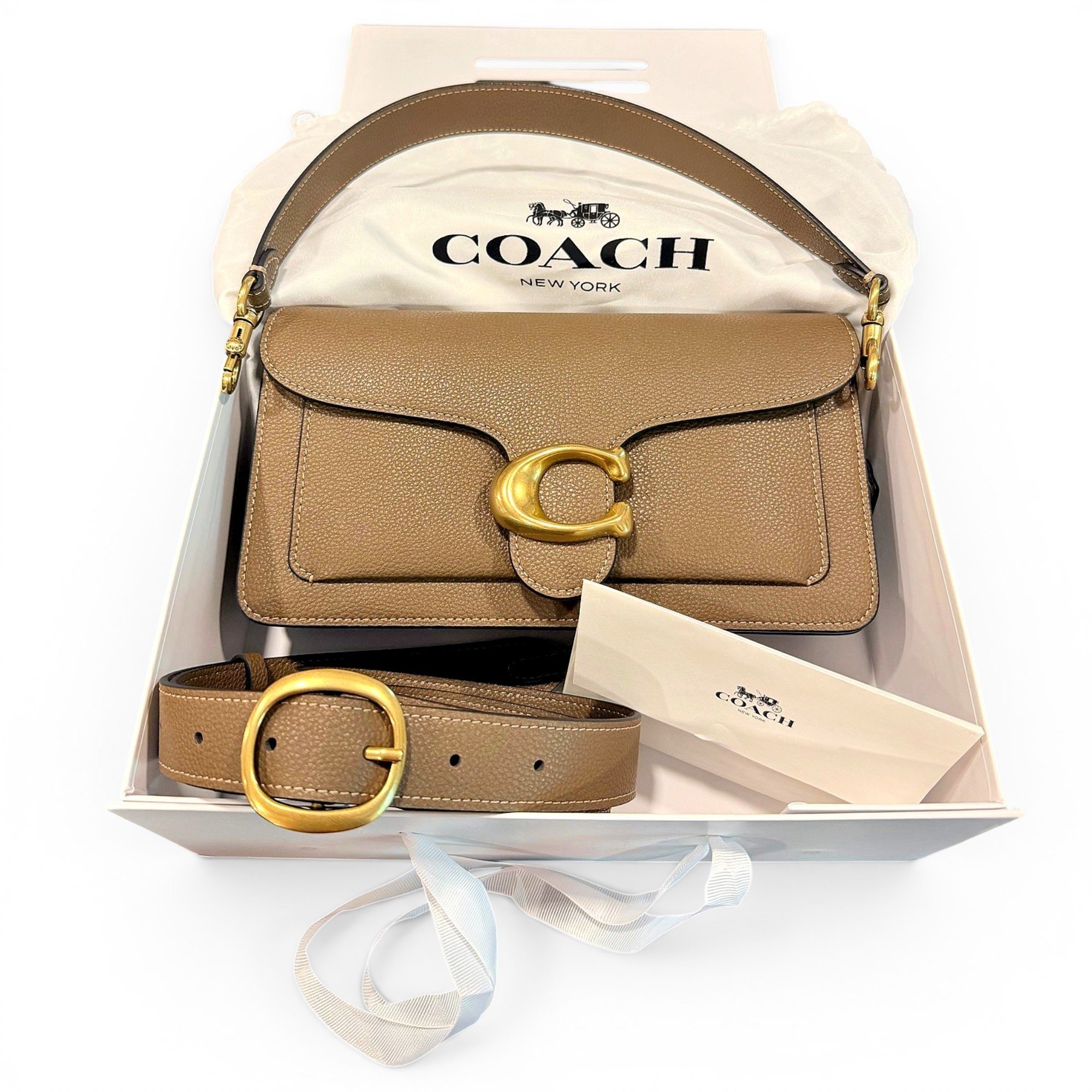 Tabby leather crossbody bag
