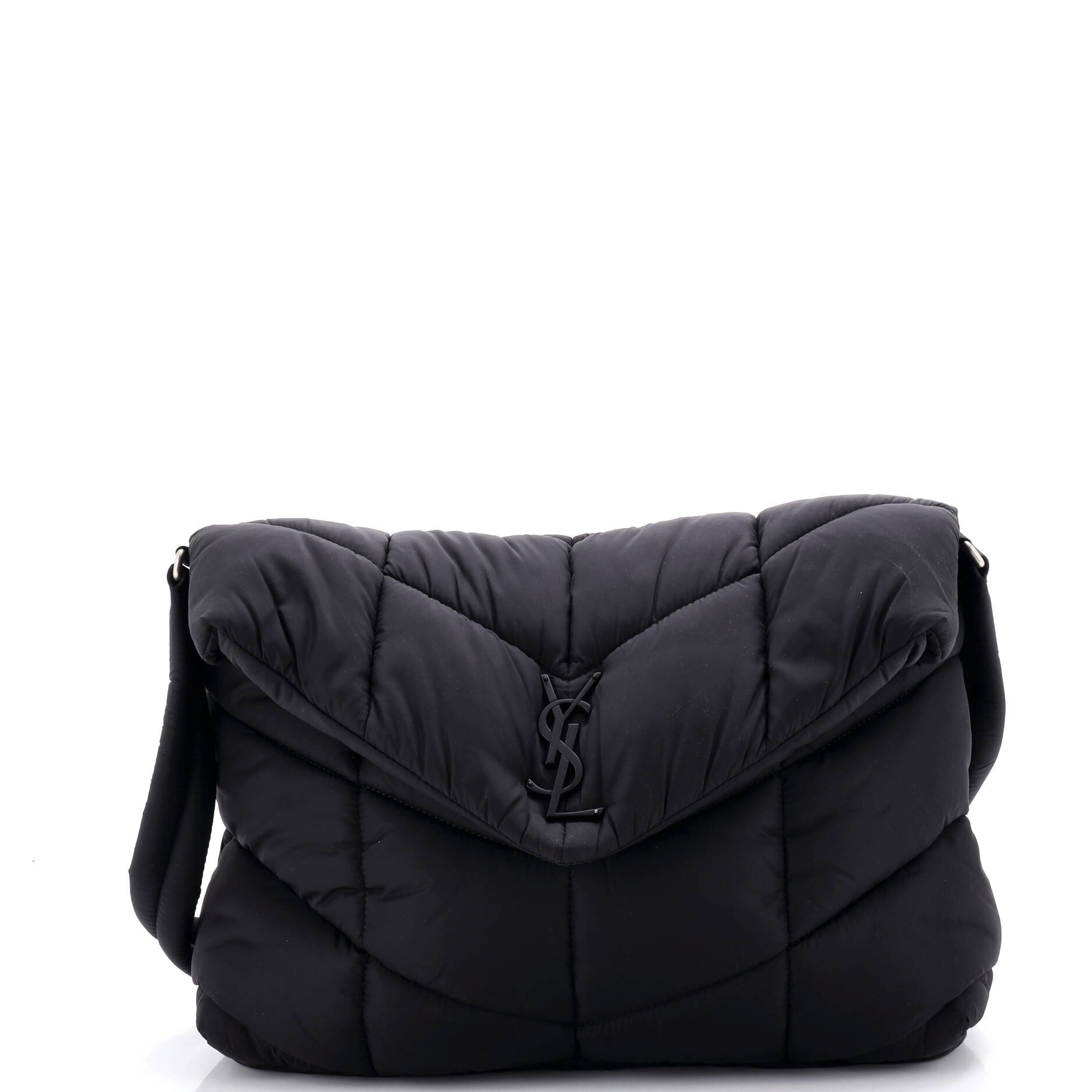Loulou Puffer Messenger Bag Quilted Econyl