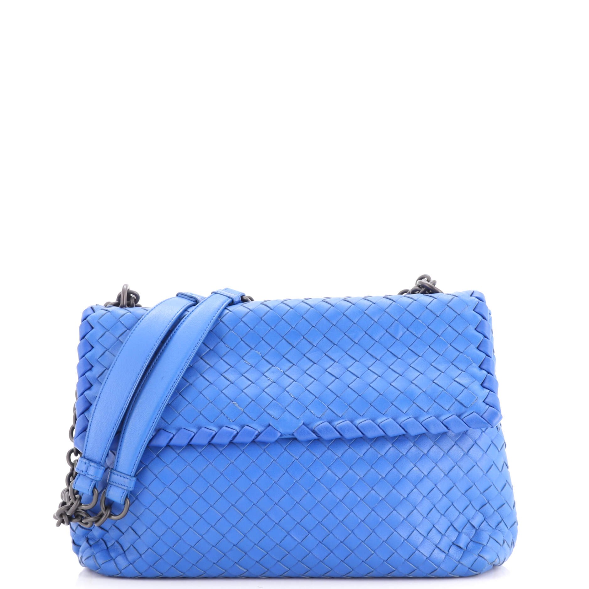 Olimpia Crossbody Bag Intrecciato Nappa Medium