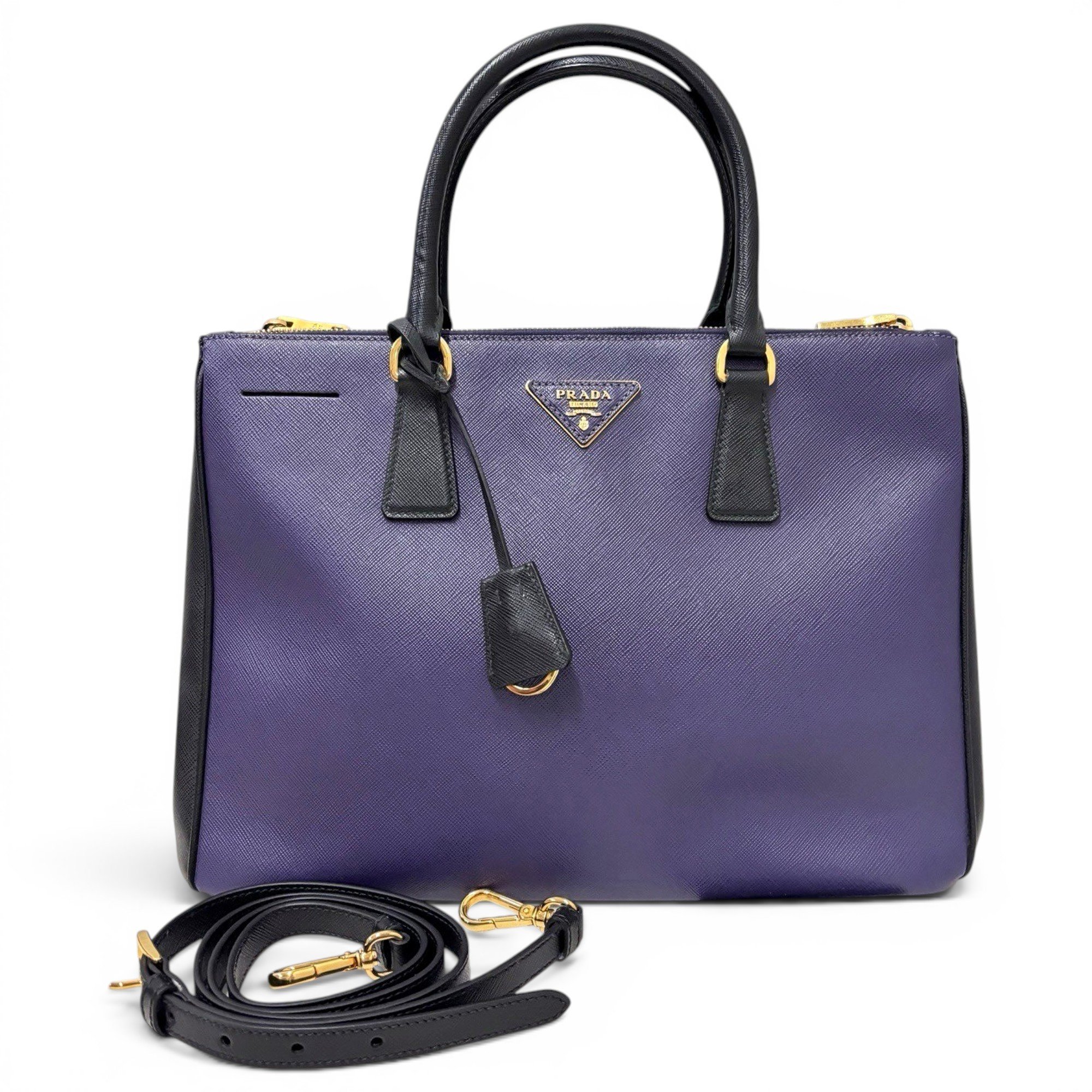 Galleria leather handbag