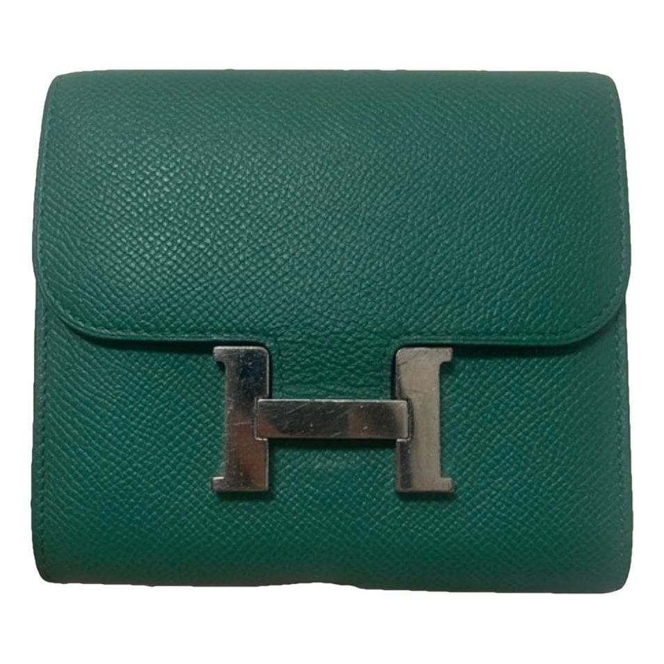 Constance leather clutch bag