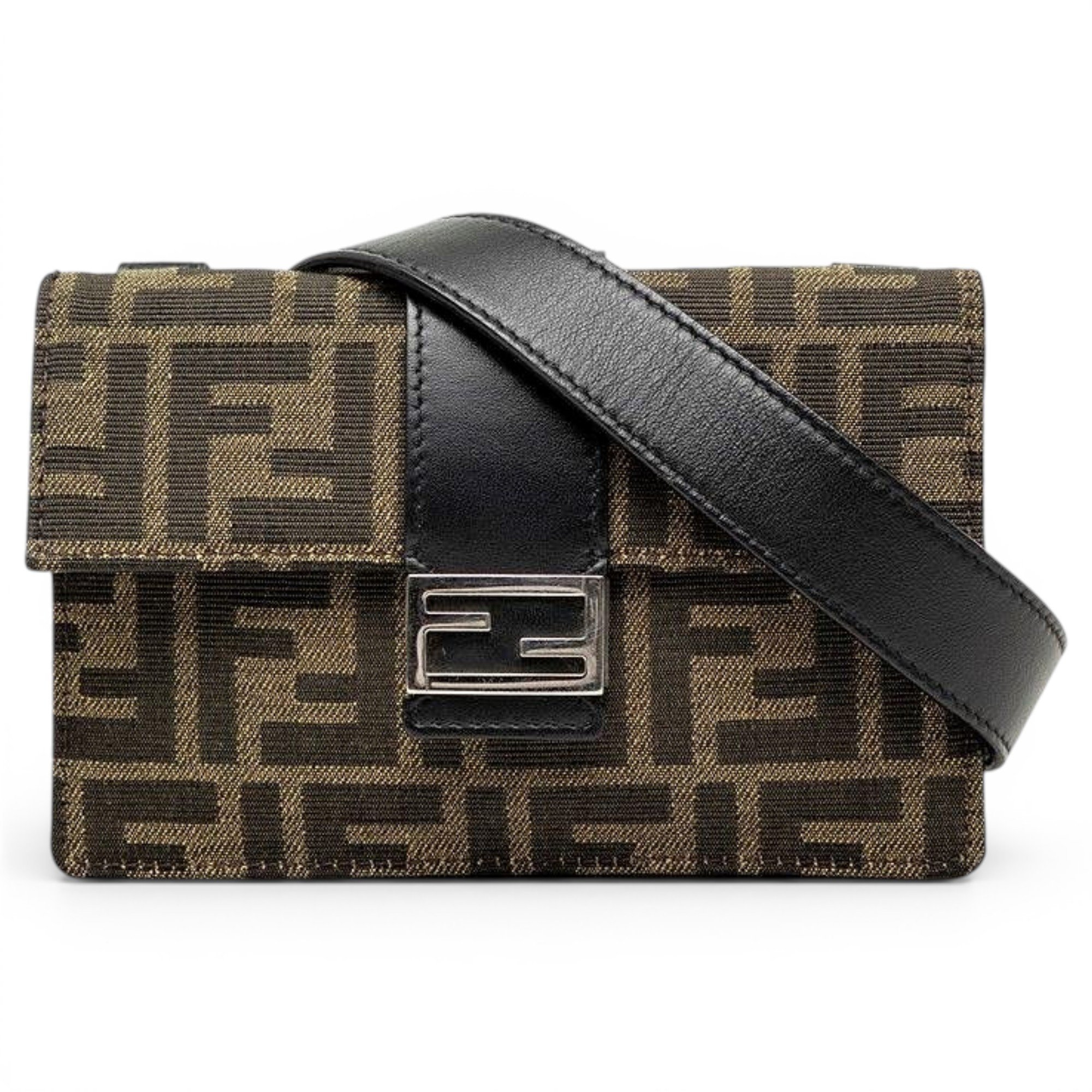 Baguette leather handbag