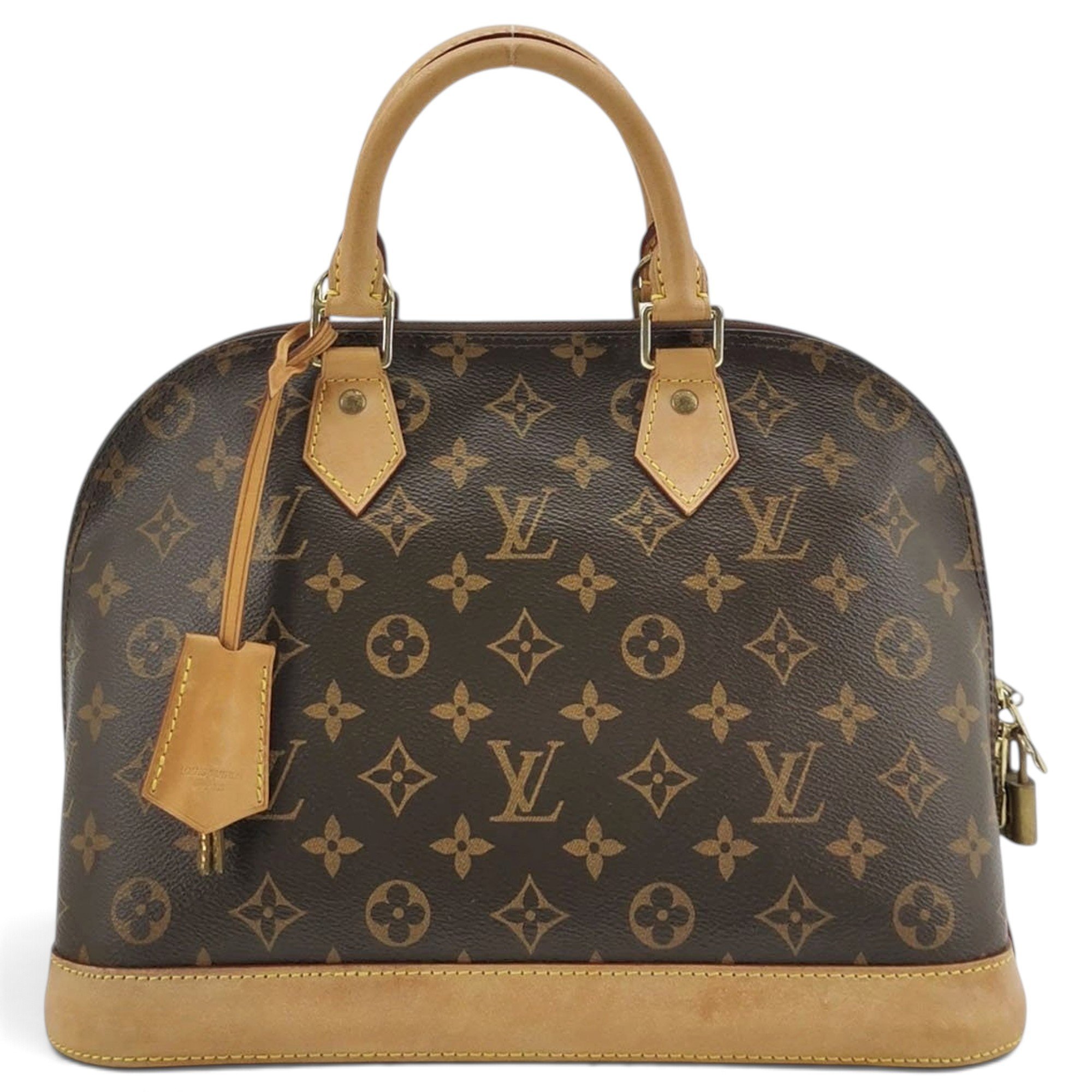 Alma leather handbag