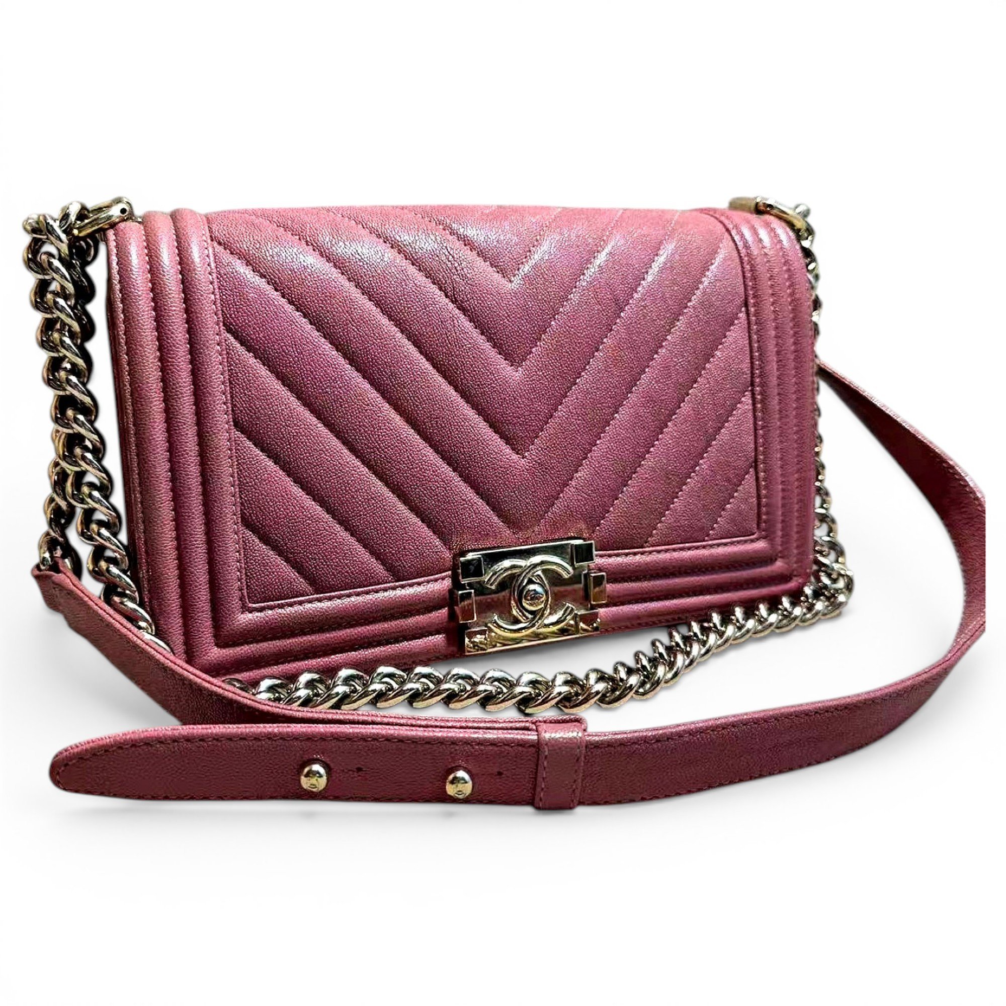 Boy leather handbag