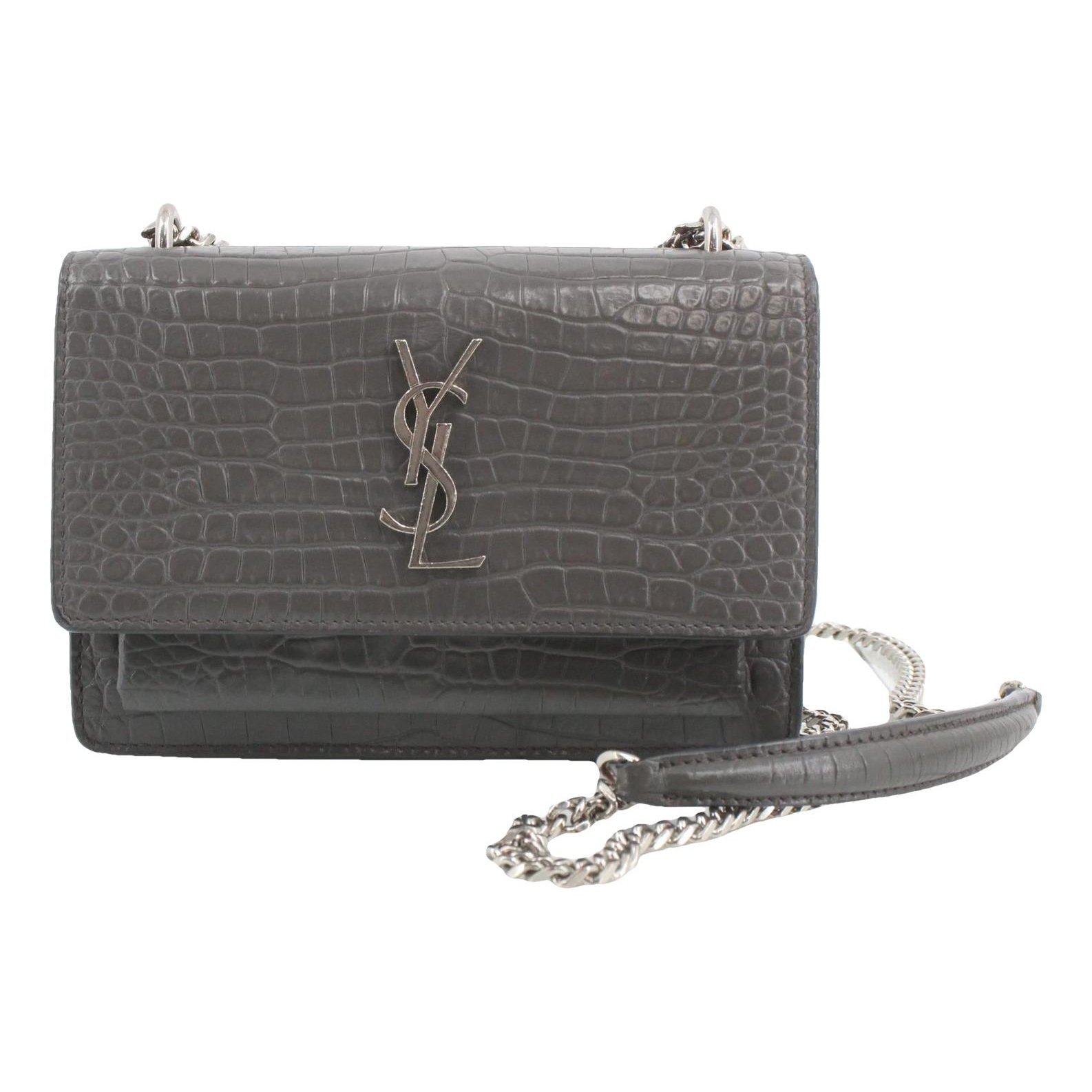 Sunset leather crossbody bag